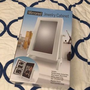 Mirrored Jewelry Cabinet